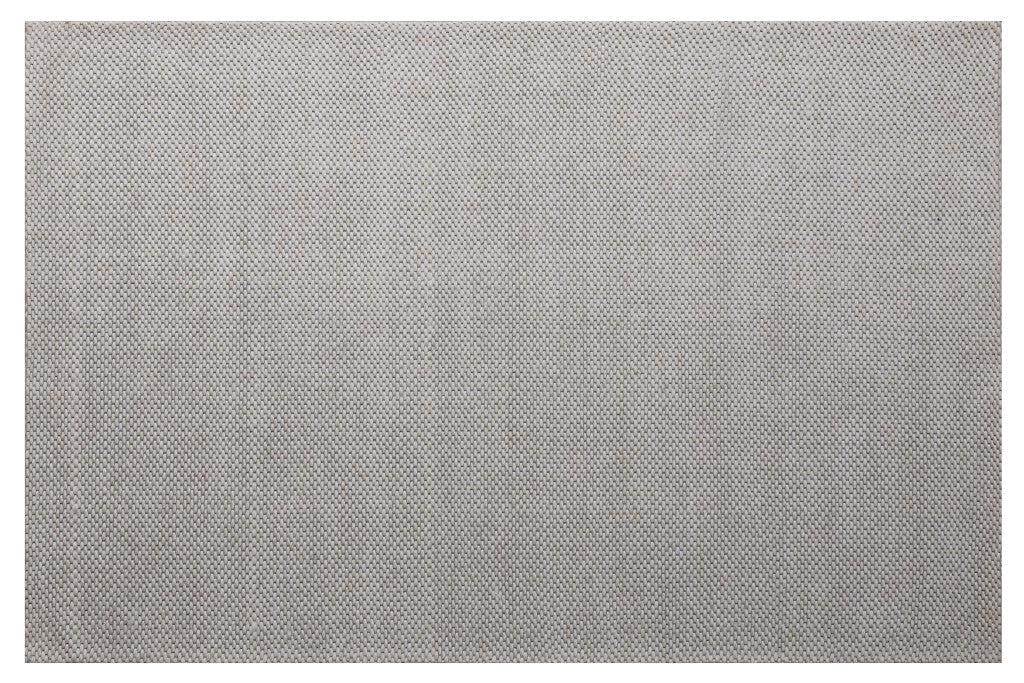 9 x 12 Beige Wool Hand Woven Area Rug Image 11