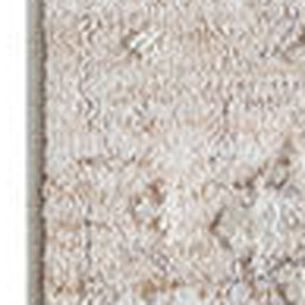 5 X 8 Gray Botanical Area Rug Image 8