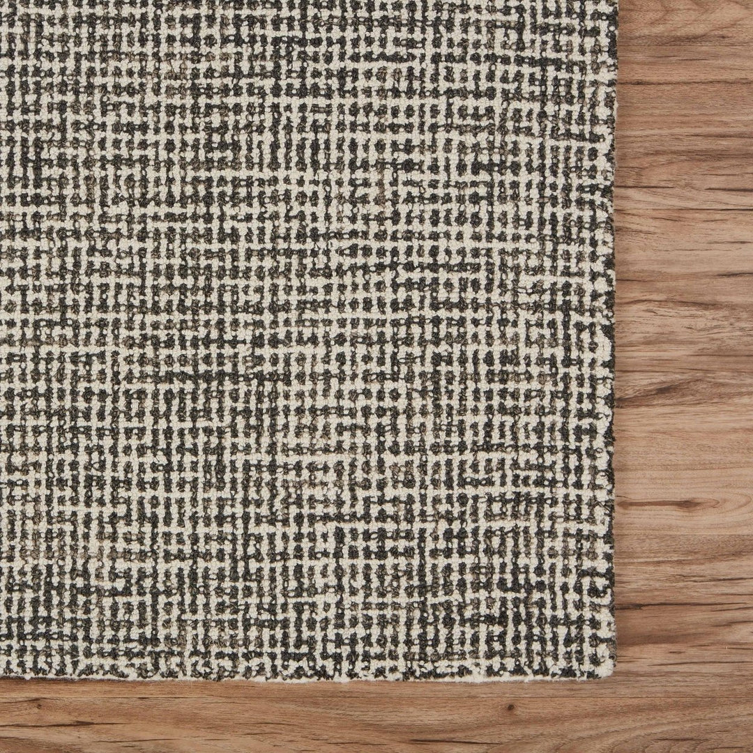 5 x 8 Gray Wool Handmade Area Rug Image 12