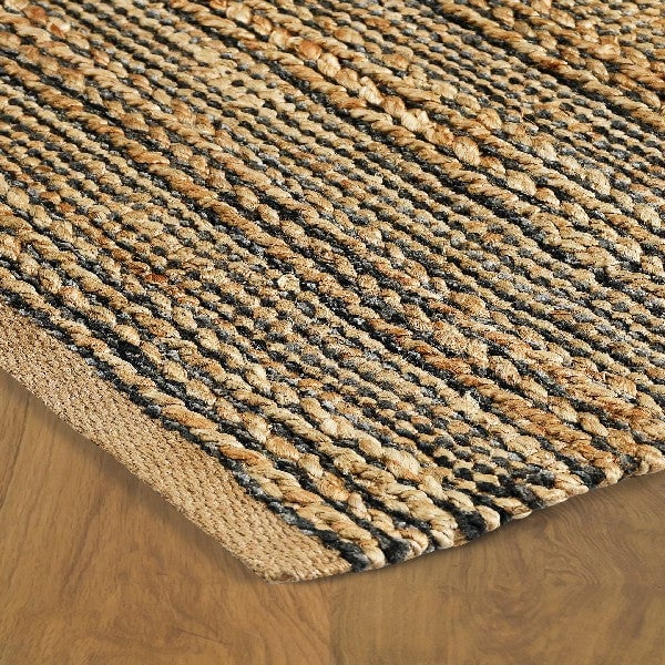 5 x 8 Natural Hand Woven Area Rug Image 6