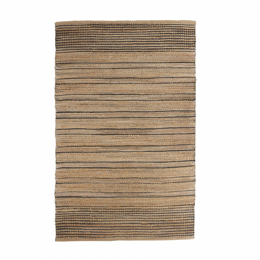 5 X 8 Tan Kilim Flatweave Handmade Area Rug Image 1