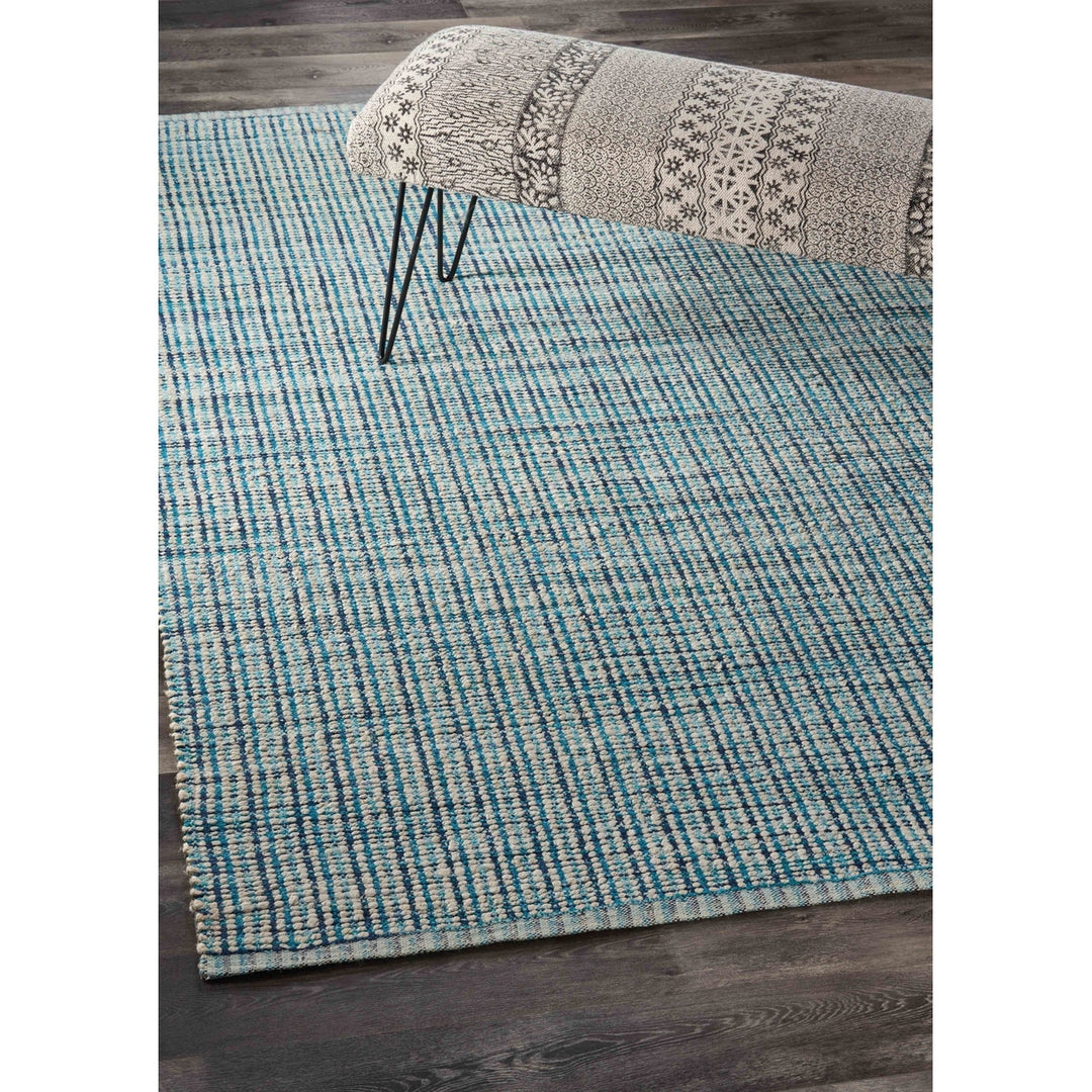 5 x 8 Classic Blue Jute Area Rug Image 10