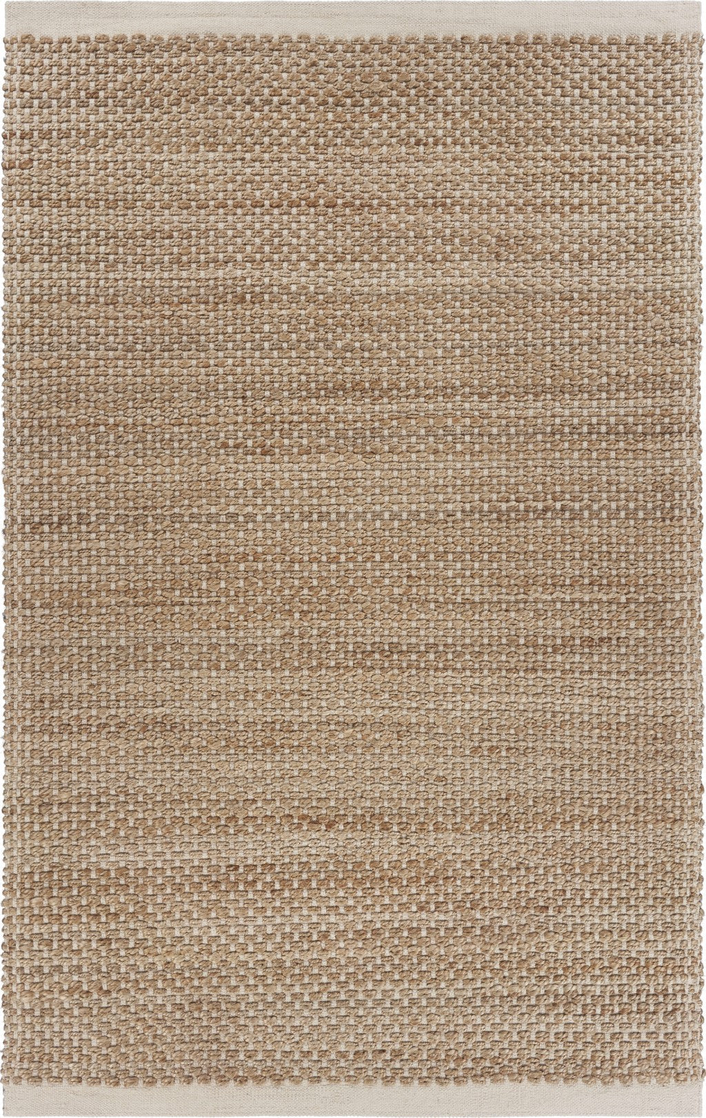 9 X 12 Tan Hand Loomed Area Rug Image 1