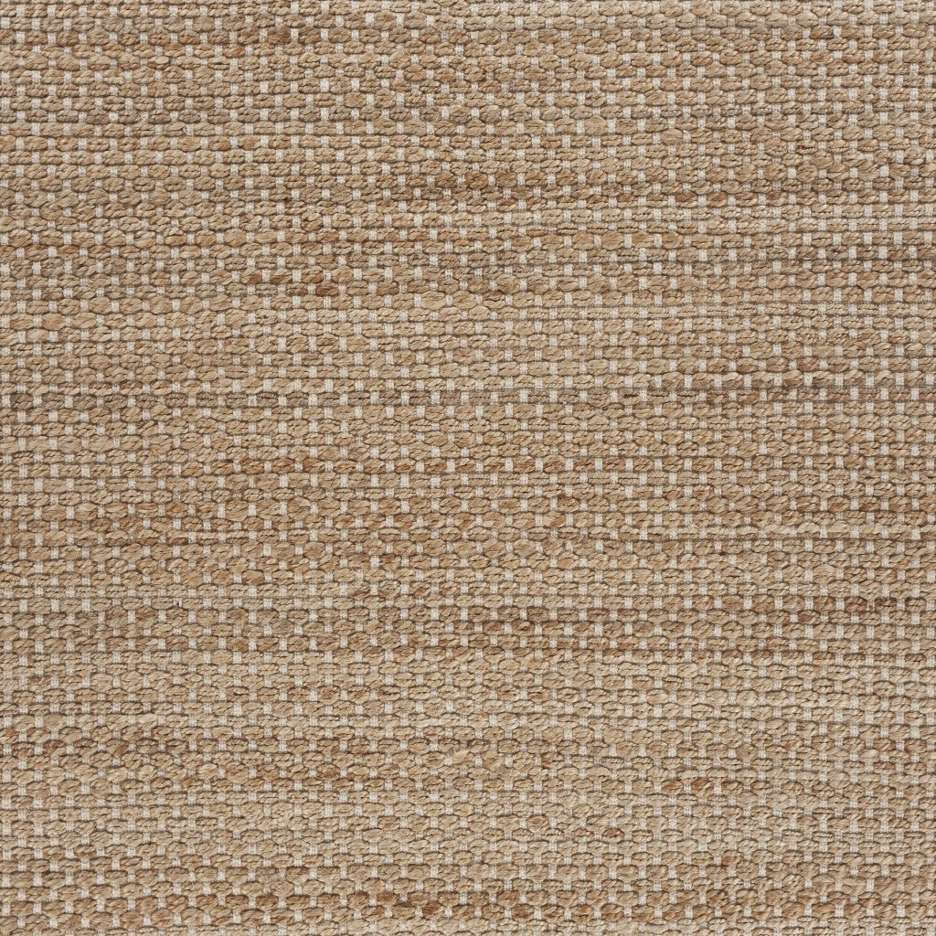 9 X 12 Tan Hand Loomed Area Rug Image 5