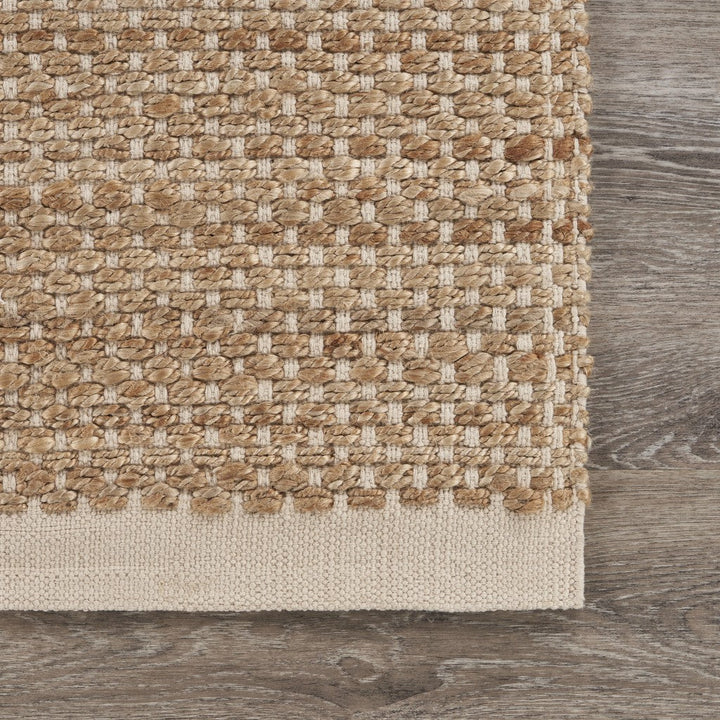 9 X 12 Tan Hand Loomed Area Rug Image 9