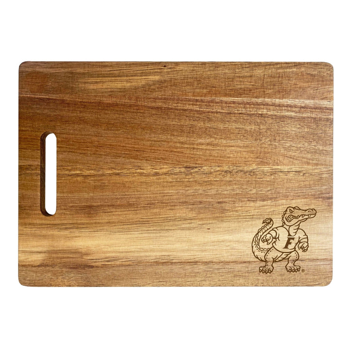 Florida Gators Engraved Wooden Cutting Board 10" x 14" Acacia Wood Officially Licensed Collegiate Product Image 1