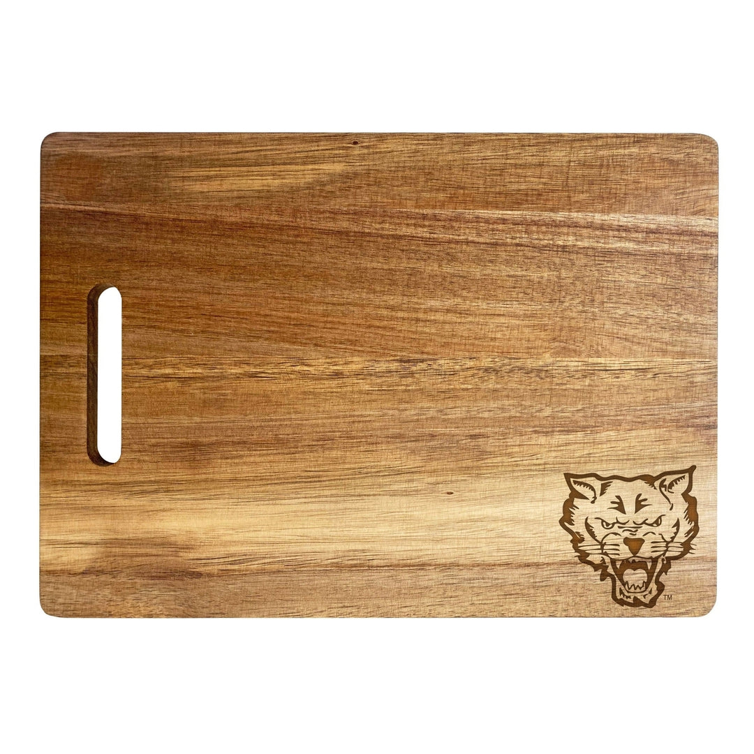 Fort Valley State University Engraved Wooden Cutting Board 10" x 14" Acacia Wood Officially Licensed Collegiate Product Image 1