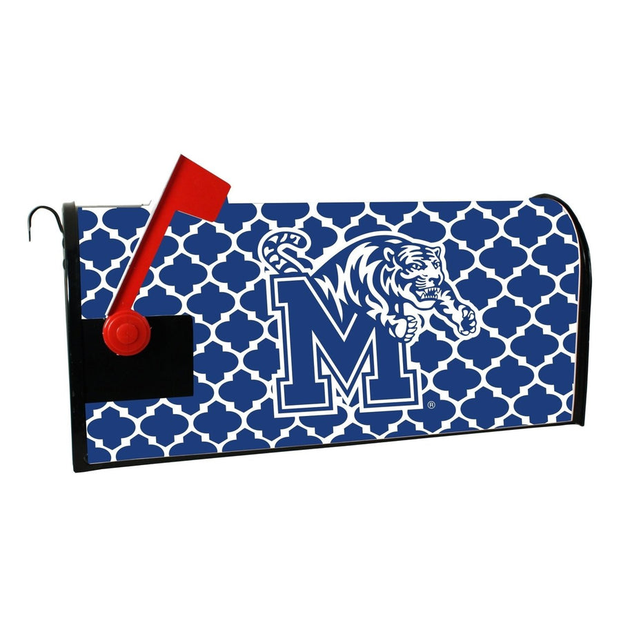 Memphis Tigers NCAA Officially Licensed Mailbox Cover Moroccan Design Image 1