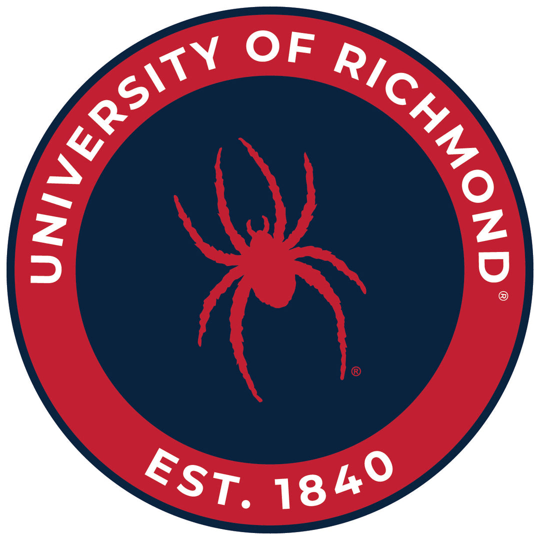 Richmond Spiders Round Vinyl Decal Sticker Officially Licensed Collegiate Product Image 1