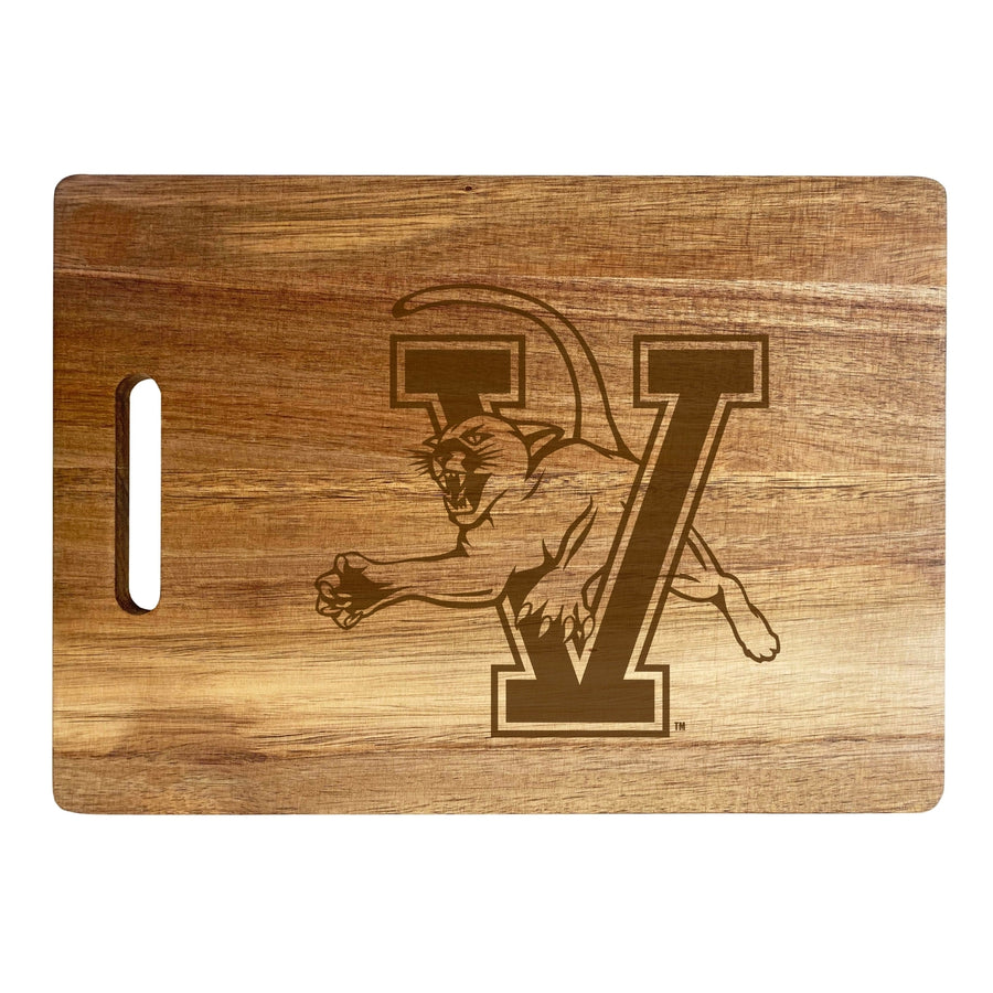 Vermont Catamounts Engraved Wooden Cutting Board 10" x 14" Acacia Wood Officially Licensed Collegiate Product Image 1