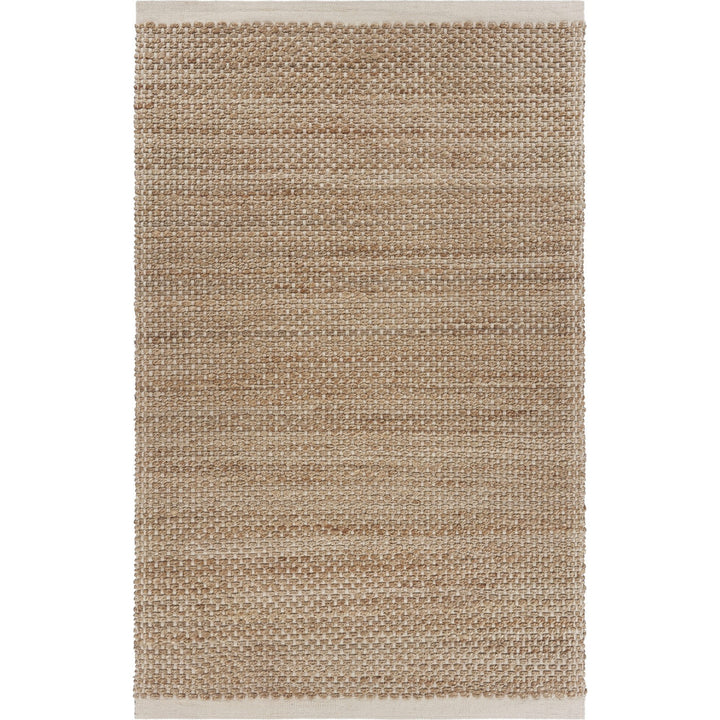 9 X 12 Tan Hand Loomed Area Rug Image 12