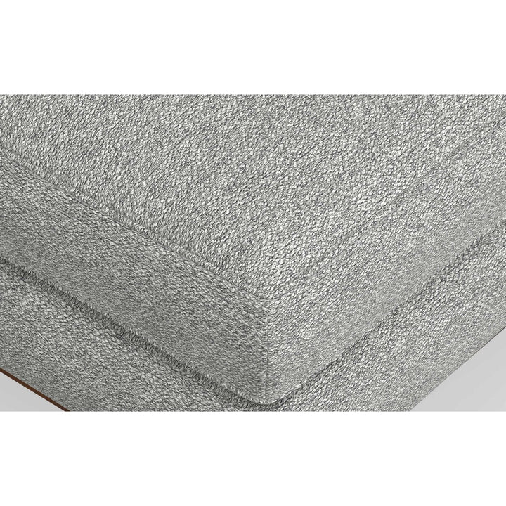 Morrison Ottoman in Woven-Blend Fabric Image 4