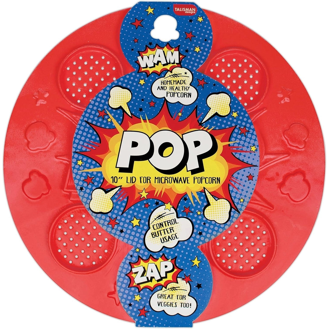 Talisman Pop- Microwave silicone popcorn lid Image 1