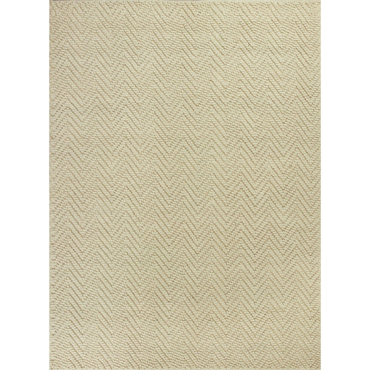 5X8 Ivory Herringbone Hand Woven Jute Indoor Area Rug Image 10