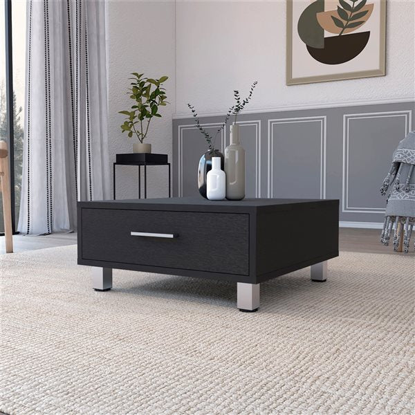 24" Black Wengue Coffee Table Image 3