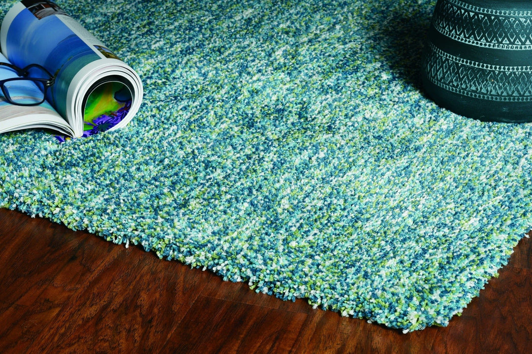 3 X 5 Seafoam Heather Plain Area Rug Image 2