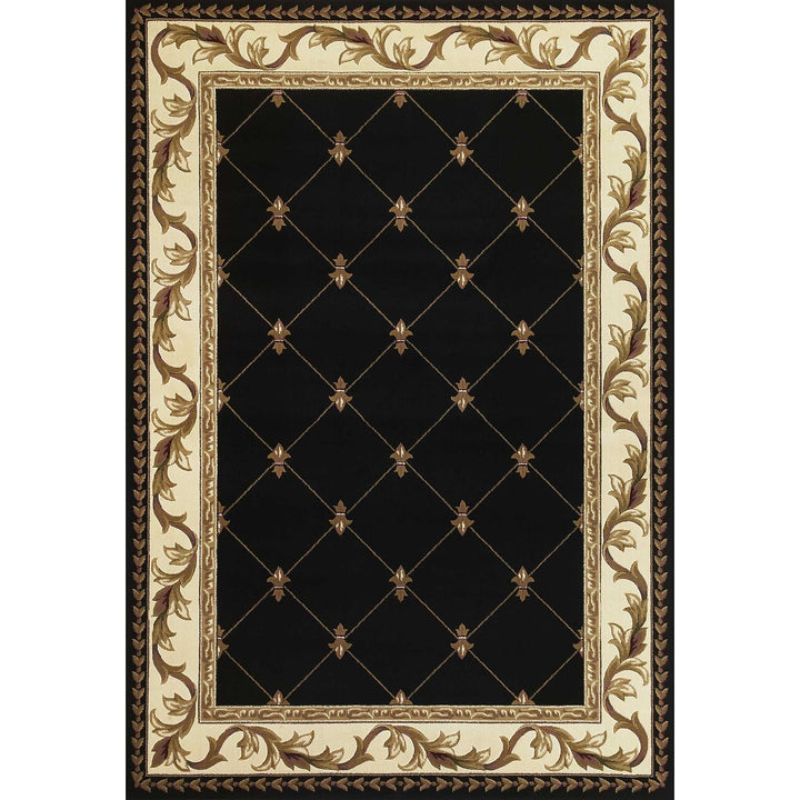 7 X 10 Polypropylene Black Area Rug Image 9