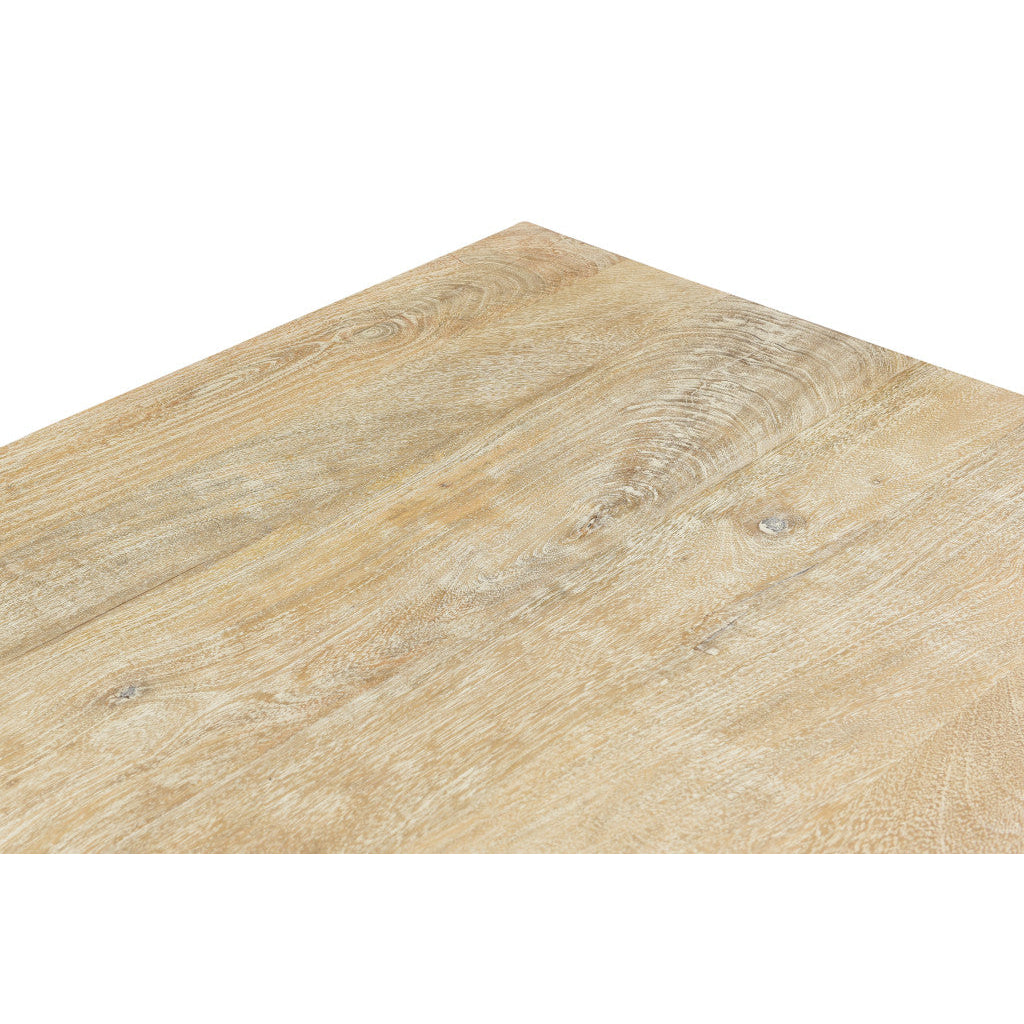 71" White Solid Wood Dining Image 6