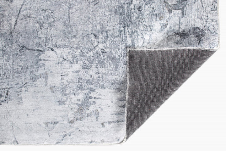 8 x 10 Gray Abstract Area Rug Image 3