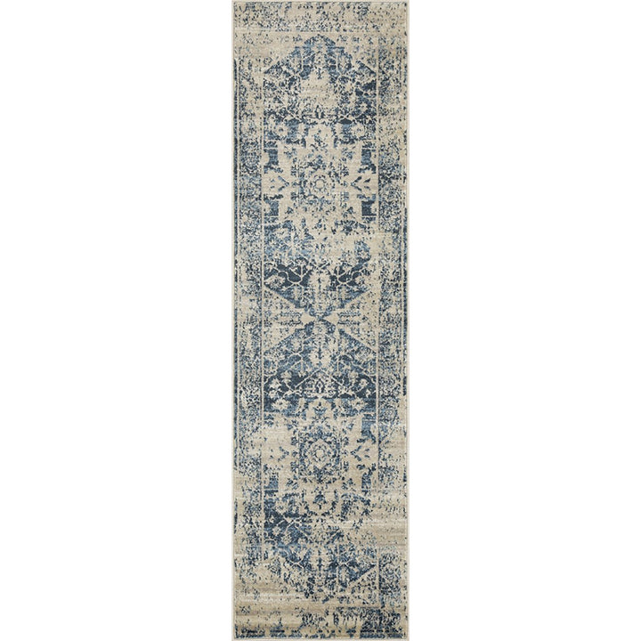 8 x 11 Ivory Oriental Area Rug Image 2