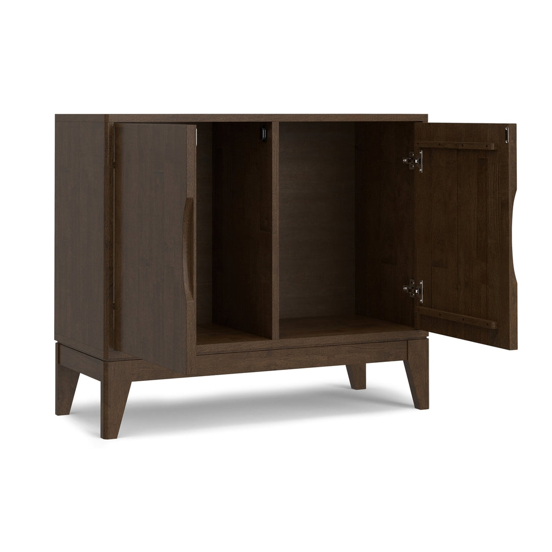 Harper 2 Door Sideboard Buffet Storage Cabinet Mid-Century Solid Wood Design Image 5