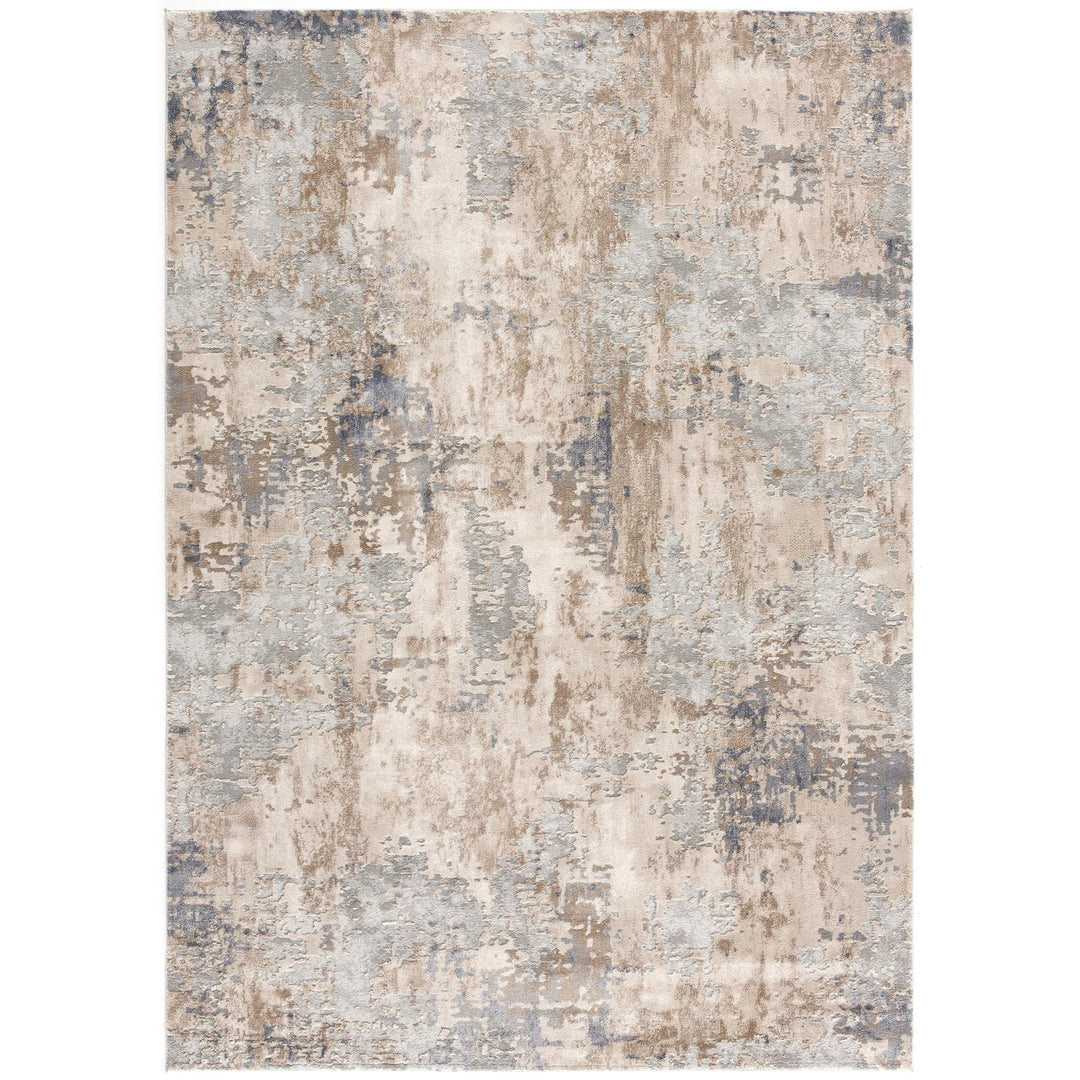 3 X 5 Beige Abstract Dhurrie Area Rug Image 12