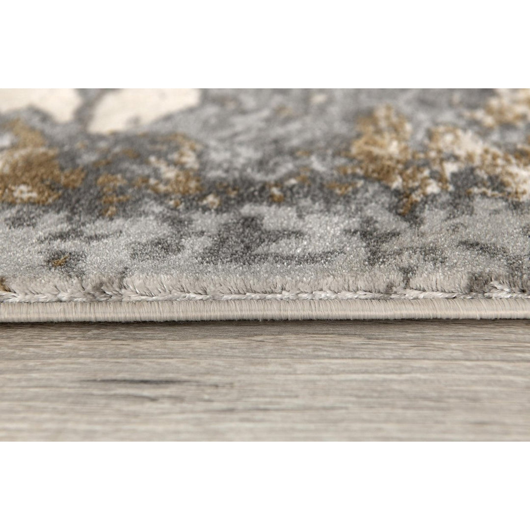 4 X 6 Beige And Gray Distressed Area Rug Image 11