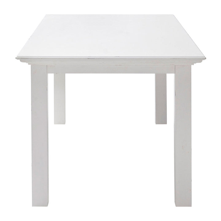 79" White Solid Wood Dining Image 3