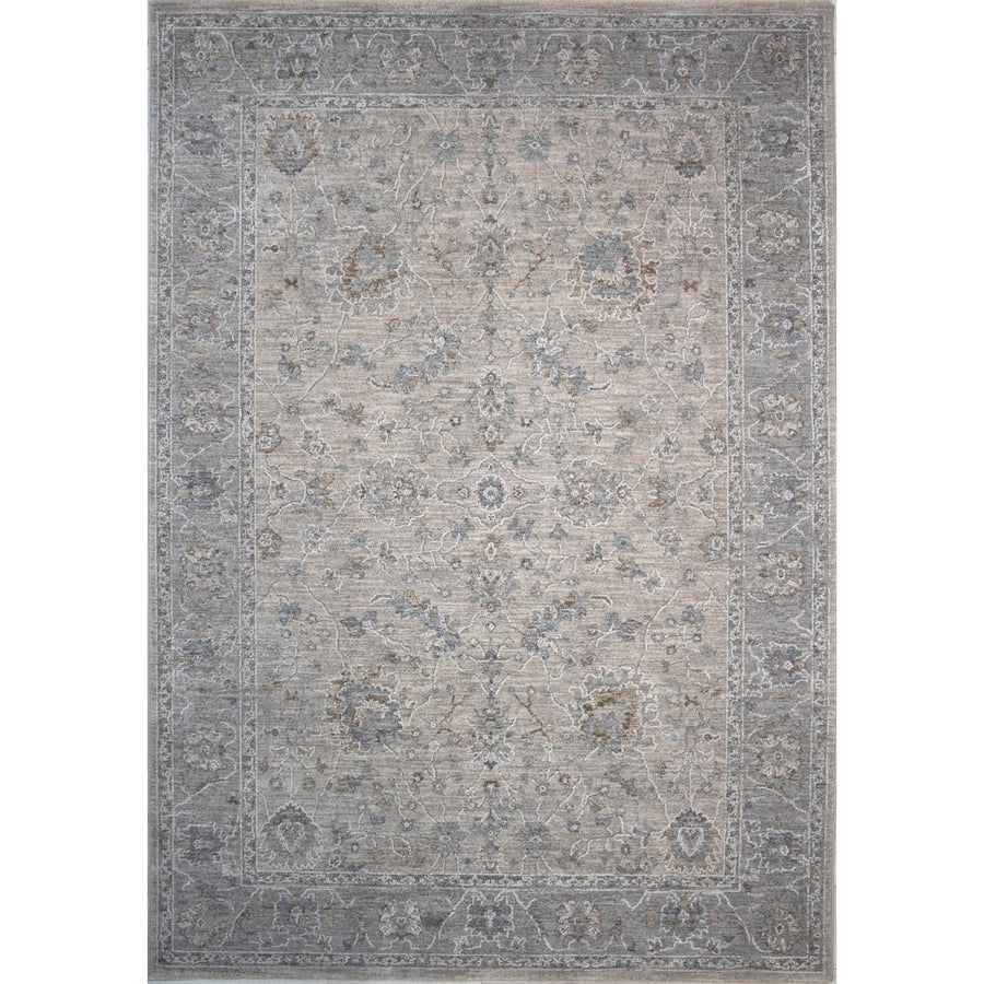 8 X 10 Cream Southwestern Power Loom Stain Resistant Area Rug Image 1