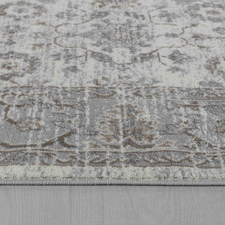 8 X 11 Grey Oriental Area Rug Image 4