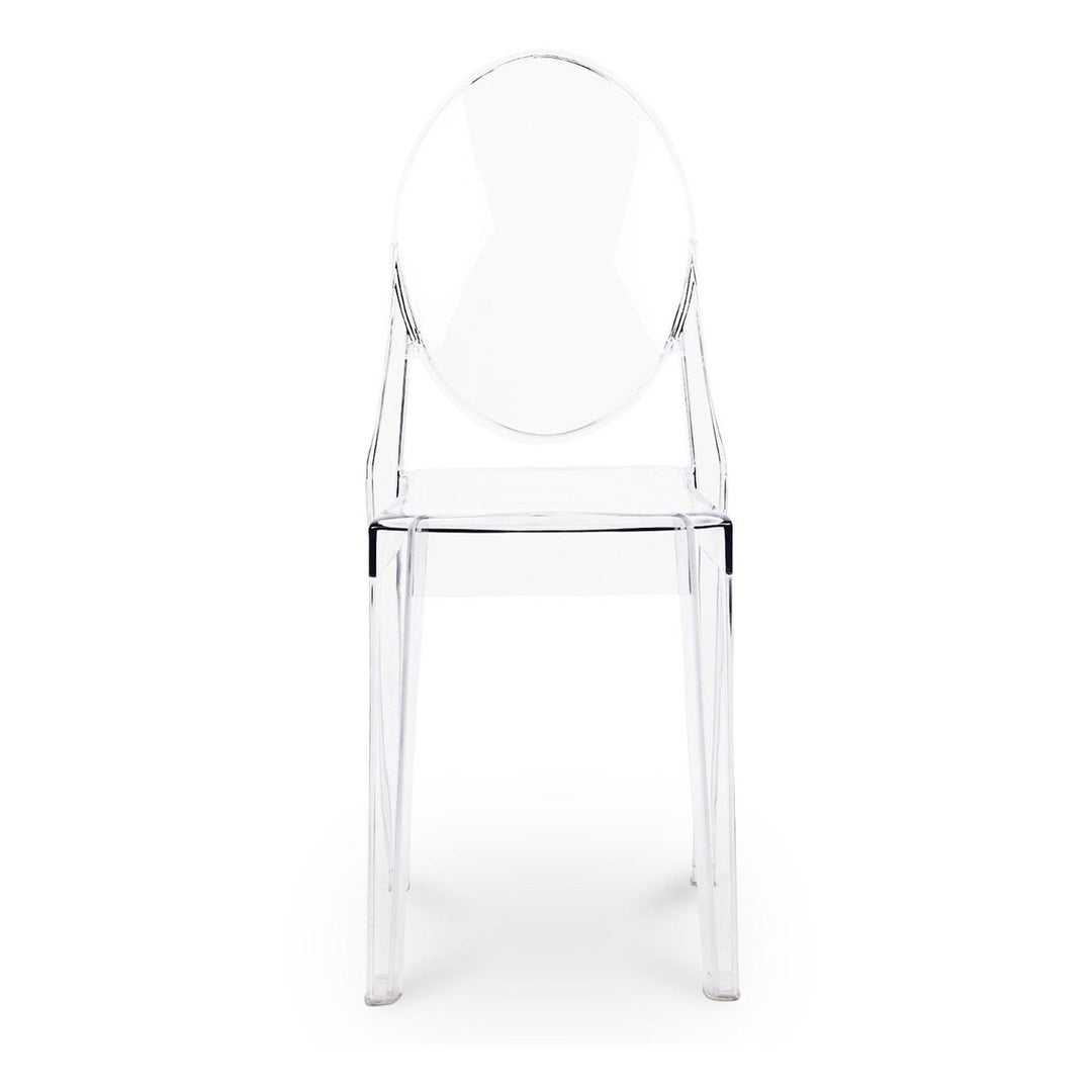 Clear Transparent Acrylic Dining Chair Image 1