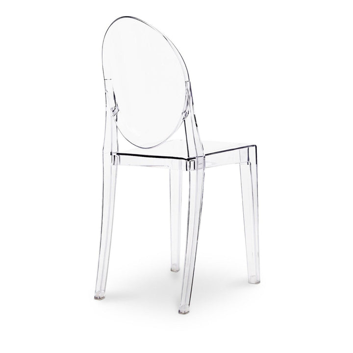 Clear Transparent Acrylic Dining Chair Image 2