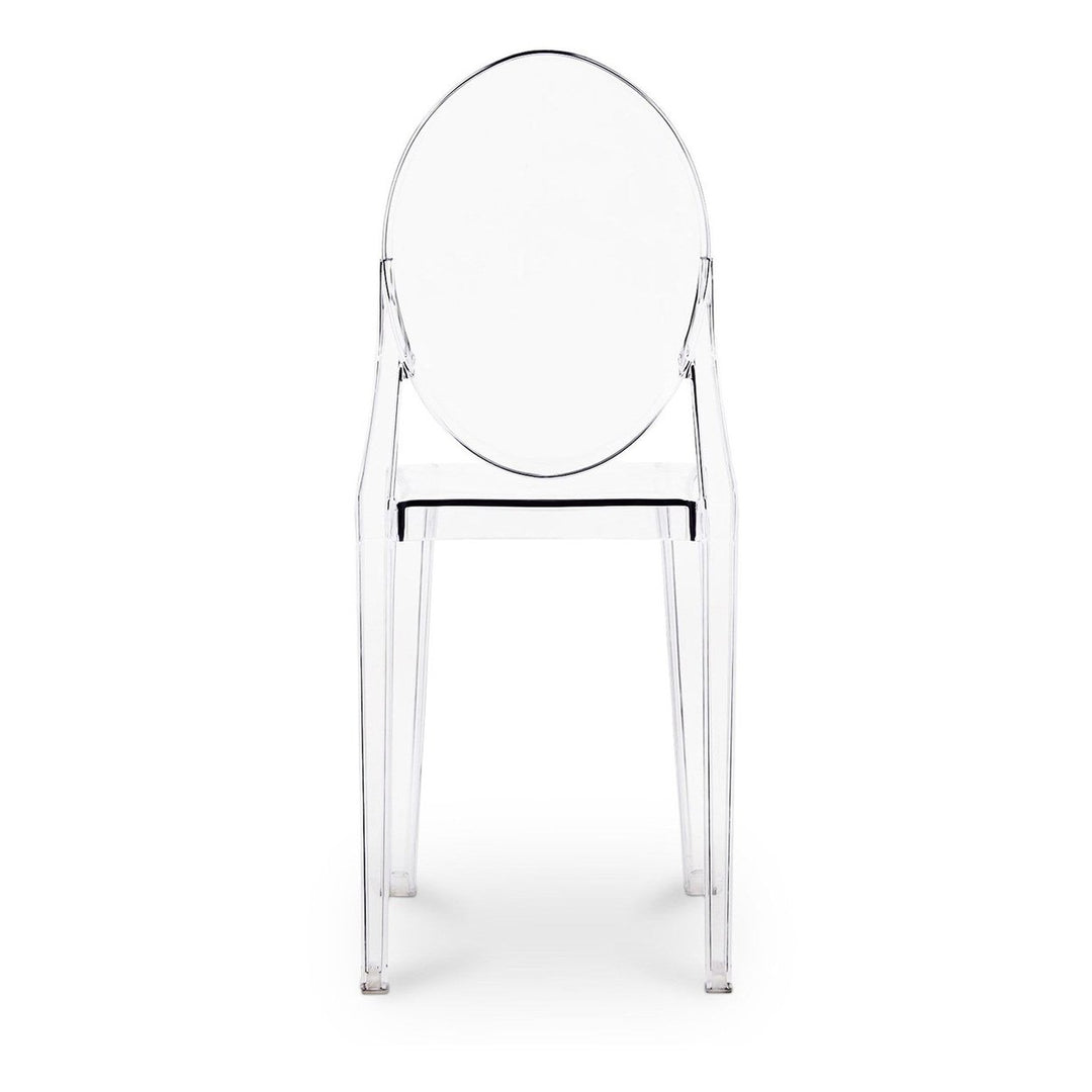 Clear Transparent Acrylic Dining Chair Image 3