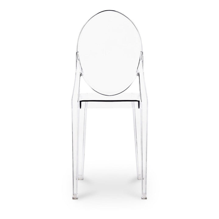 Clear Transparent Acrylic Dining Chair Image 3