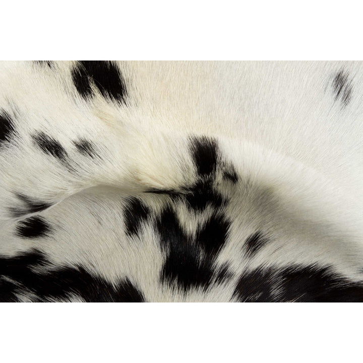 2 X 3 Natural Black And White Calfskin Area Rug Image 12