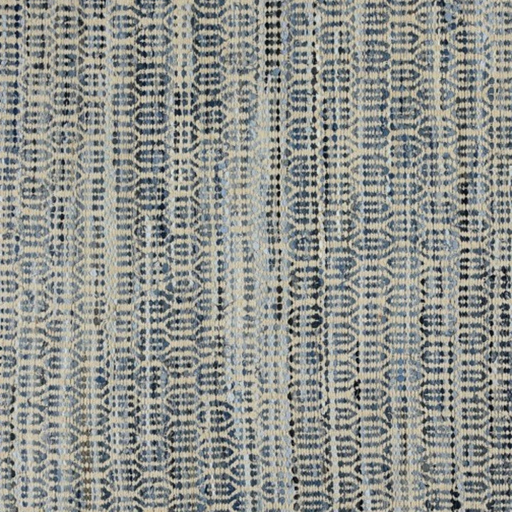 5 x 8 Blue and Gray Area Rug Image 5