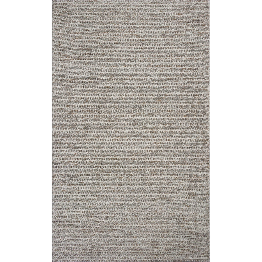 5 X 7 Natural Wool Boucle Berber Style Area Rug Image 1