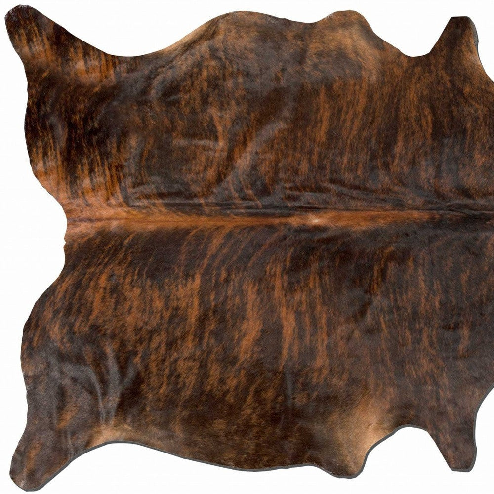 72" X 84" Zebu Cowhide - Rug Image 5