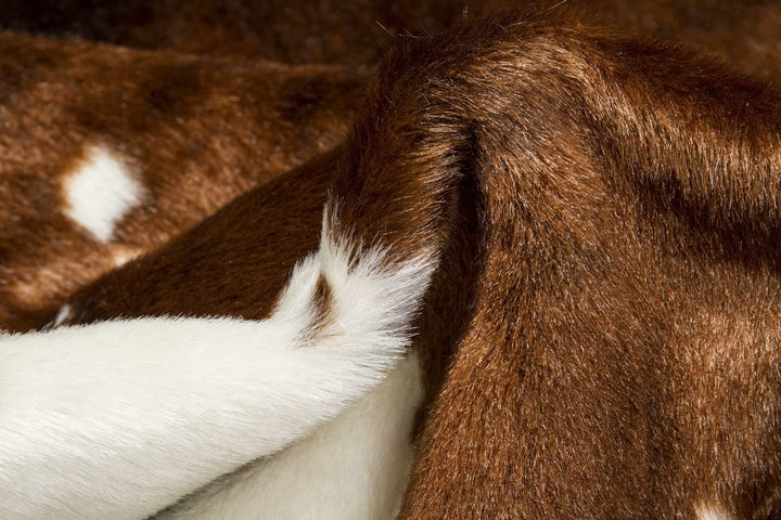 Brown And White Animal Print Area Rug Image 11