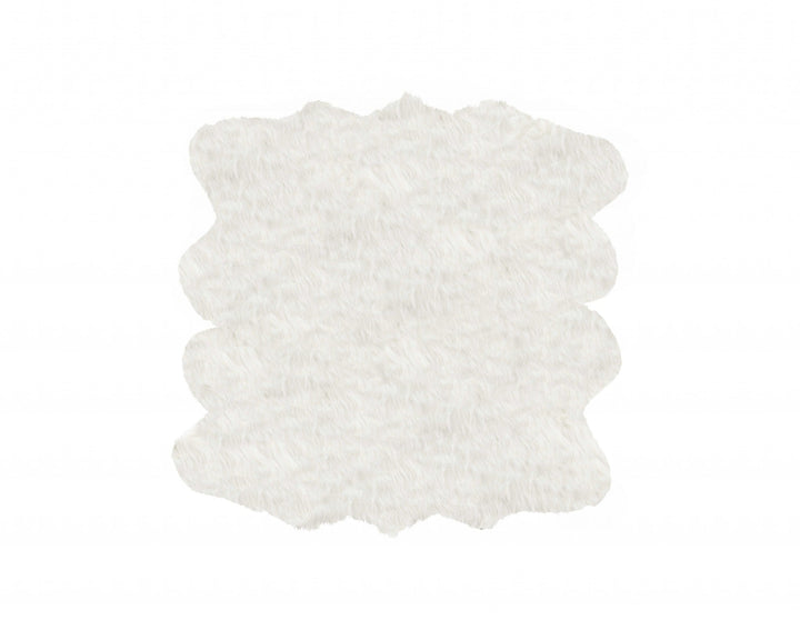 Off White Animal Print Area Rug Image 4