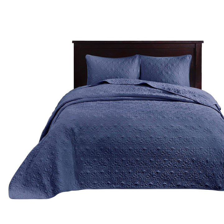 Gracie Mills Sandy Reversible Bedspread Set with Classic Stitch Pattern - GRACE-85 Image 6