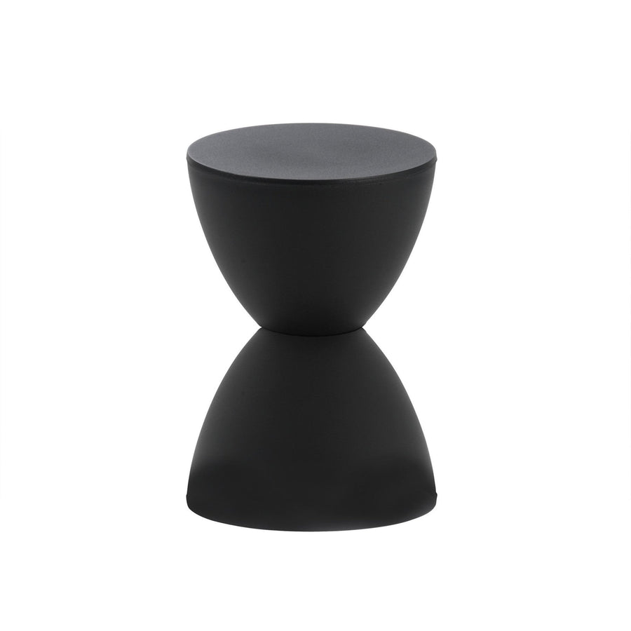 " Black Plastic Bar Chair Image 1