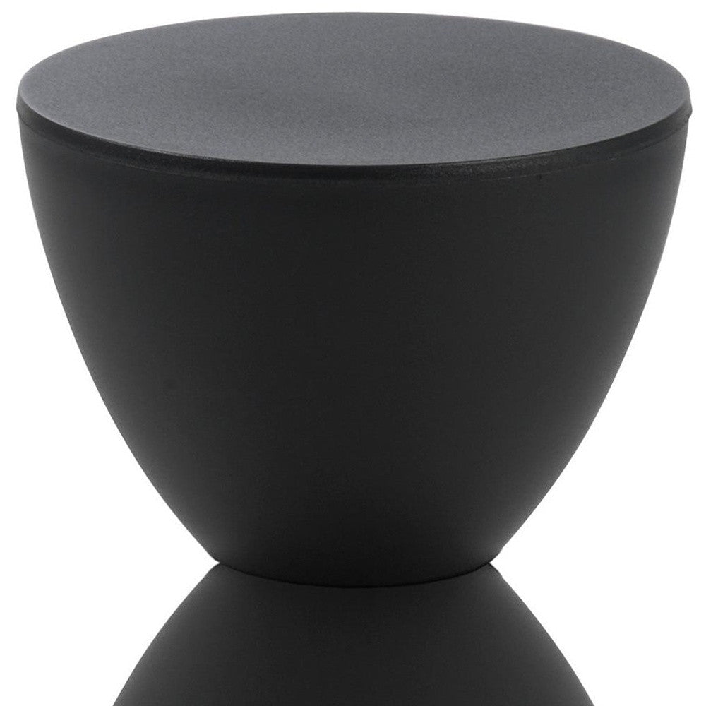 " Black Plastic Bar Chair Image 4