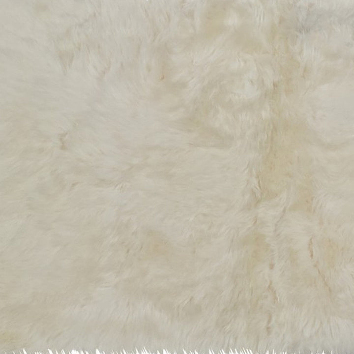 3 X 5 Golden Natural Sheepskin Area Rug Image 5