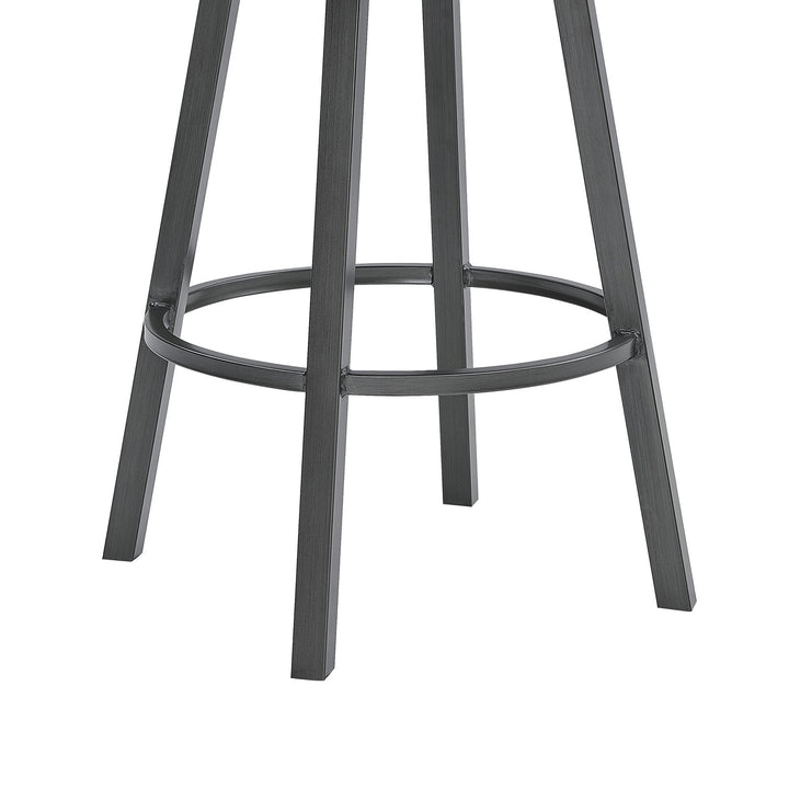 30" Iron Bar Height Bar Chair Image 7