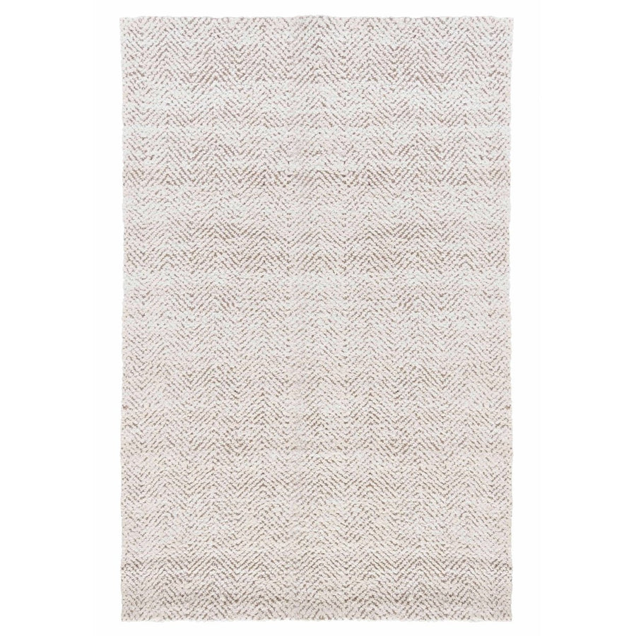 8 X 10 Ivory Hand Woven Stain Resistant Area Rug Image 1