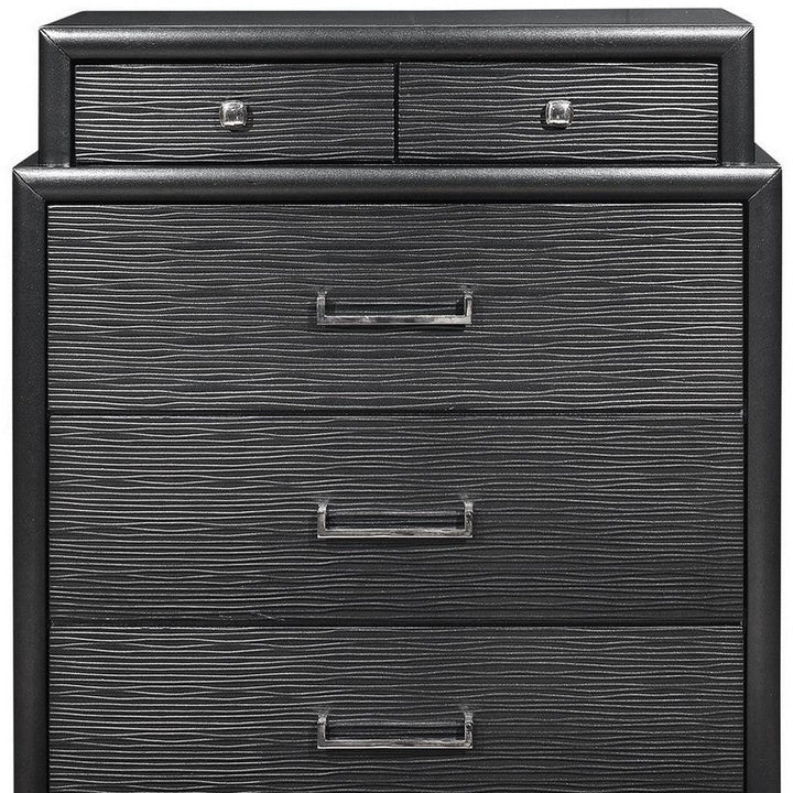 Grey Chest With 6 Drawers Image 9