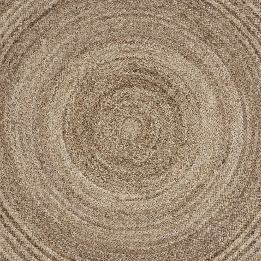 Gray Toned Natural Jute Area Rug Image 2