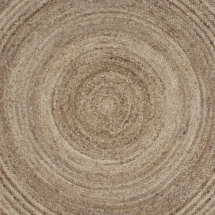 Gray Toned Natural Jute Area Rug Image 2