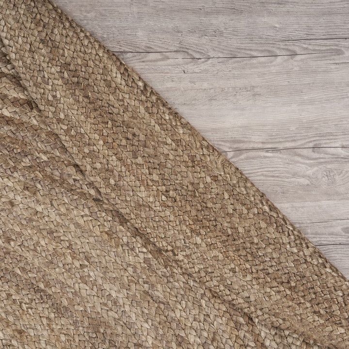 Gray Toned Natural Jute Area Rug Image 4